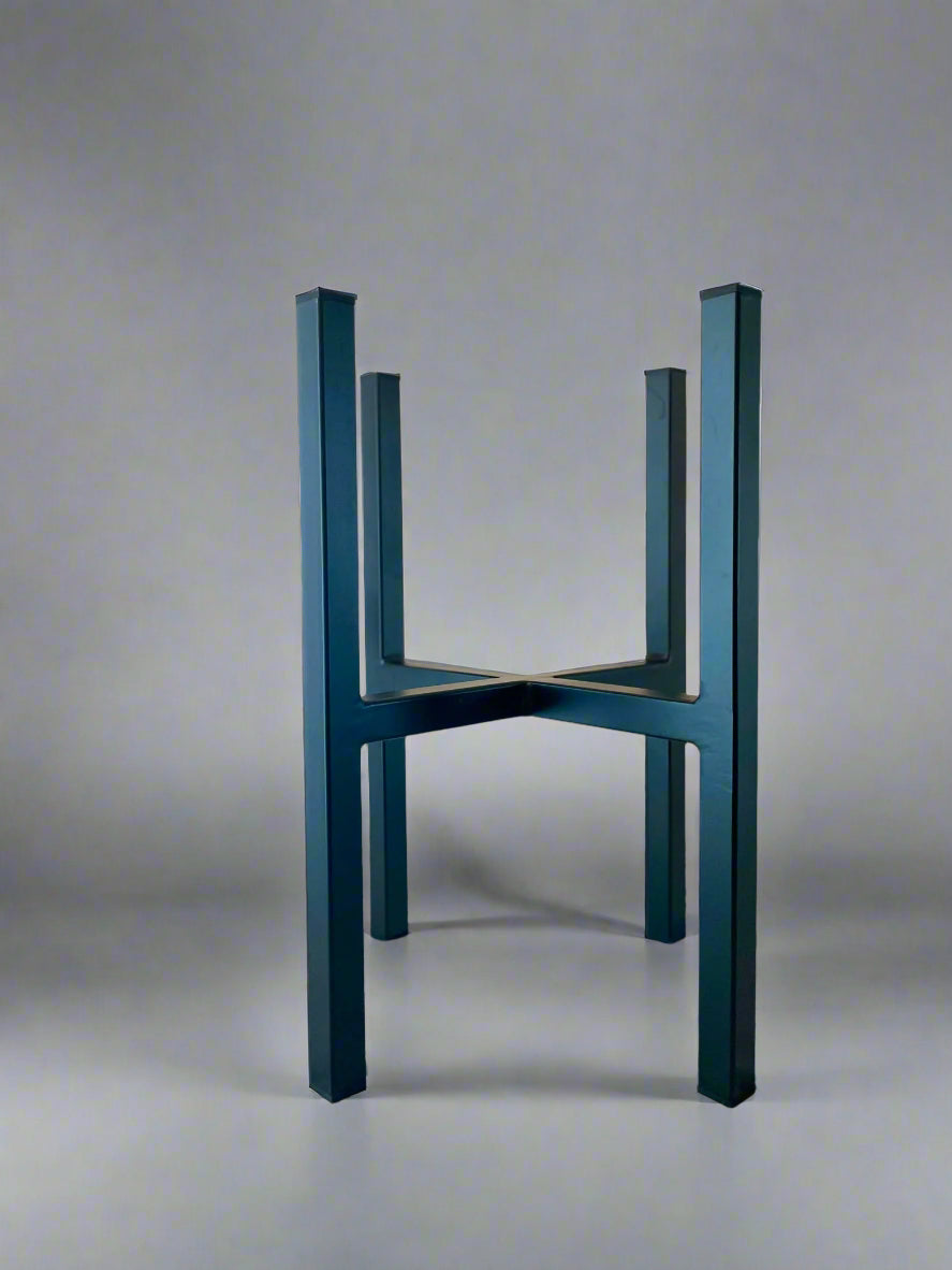 Large Plant pot stand metal hand made