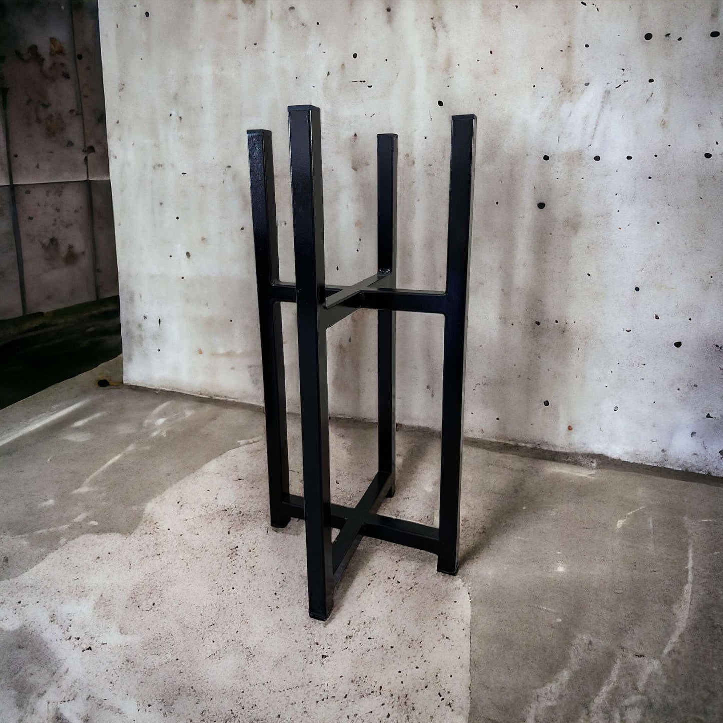 Large Plant pot stand metal hand made