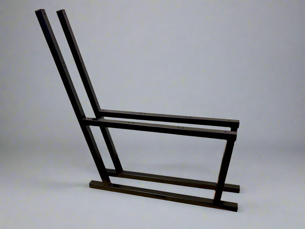 Bench Legs with Backrest for Scaffolding Boards - Durable Outdoor Bench Seating, Easy Assembly & Customizable Options