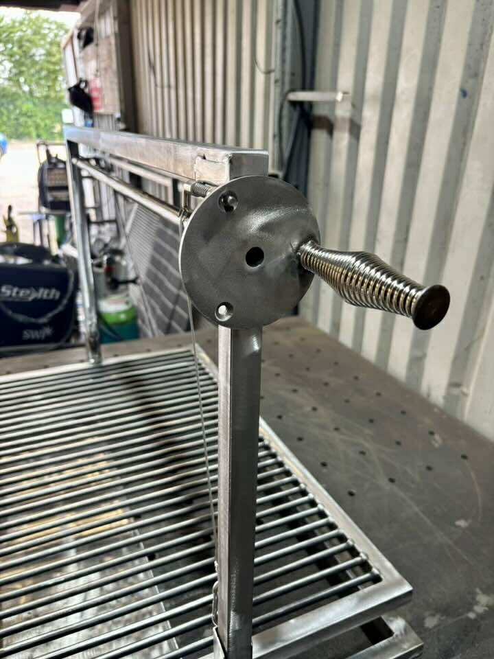 Argentine Iron Grill Asado Parrilla Argentina Grill Santa Maria Grill, Outdoor Kitchen, Open Fire Cooking