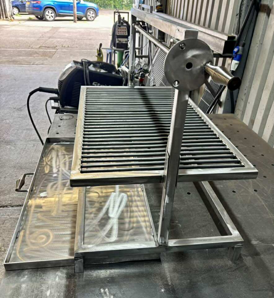 Argentine Iron Grill Asado Parrilla Argentina Grill Santa Maria Grill, Outdoor Kitchen, Open Fire Cooking