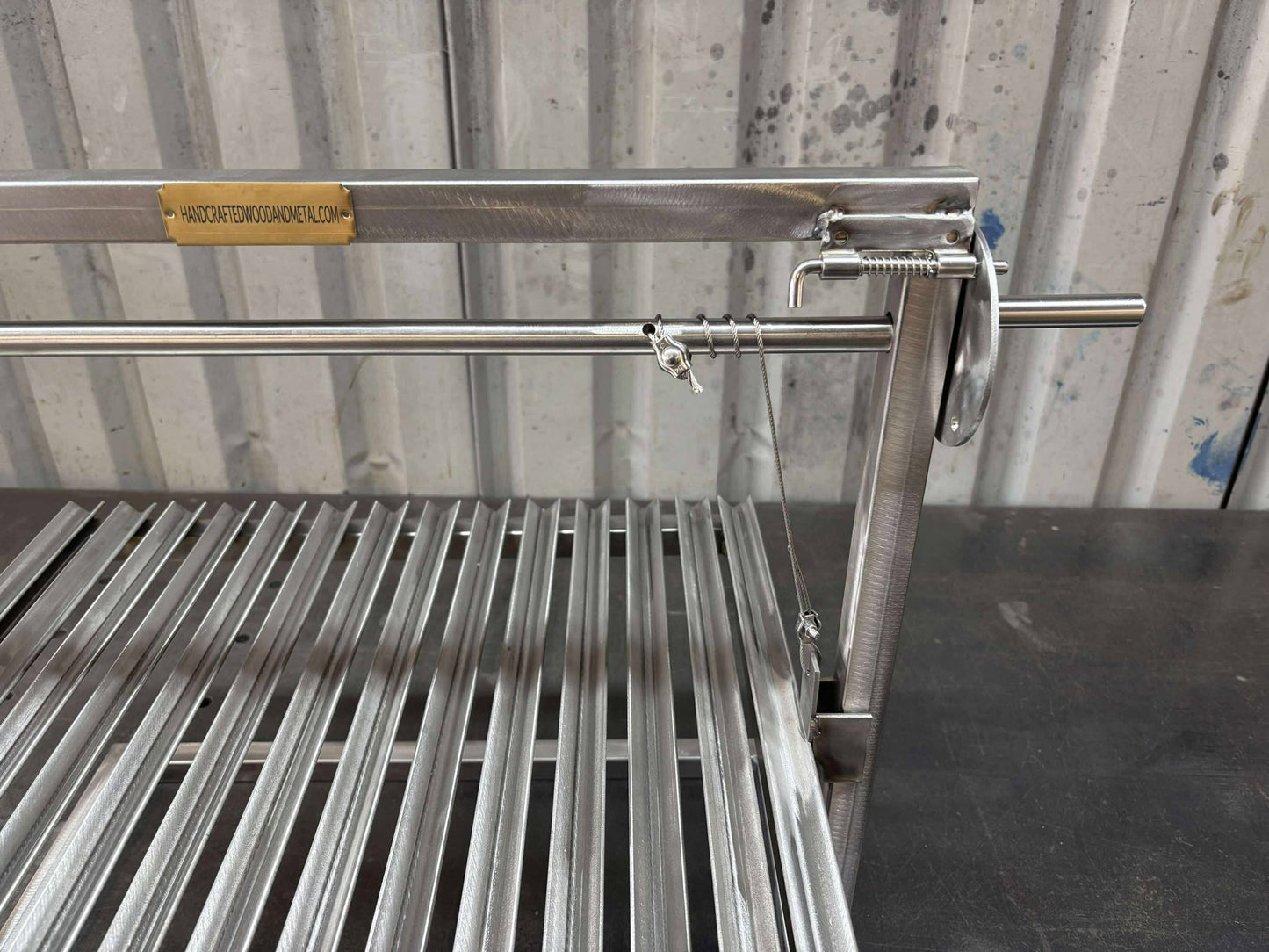 Argentine Iron Grill Asado Parrilla Argentina Grill Santa Maria Grill, Stainless