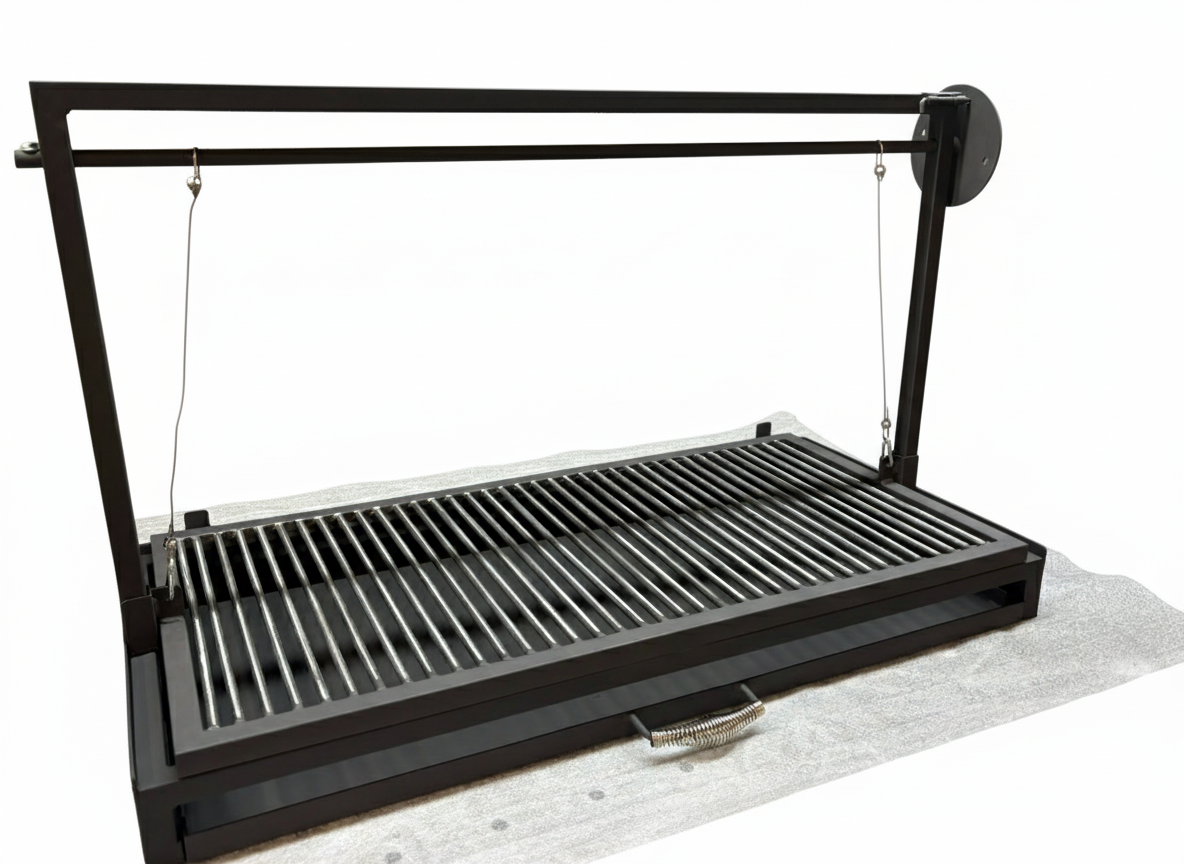 Argentine Iron Grill Asado Parrilla Argentina Grill Santa Maria Grill, Outdoor Kitchen, Open Fire Cooking