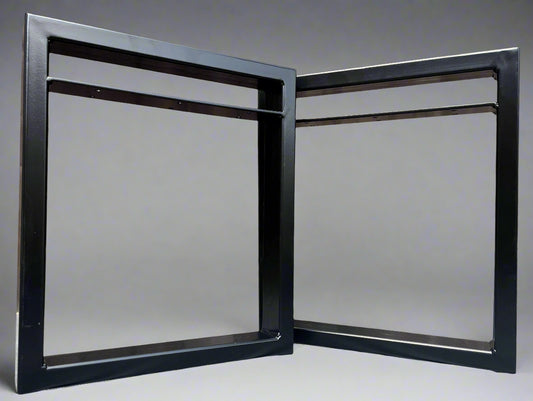 Heavy Duty Metal Bench Legs | Industrial Handmade Table Support | Rustic Style for DIY Projects & Home Decor