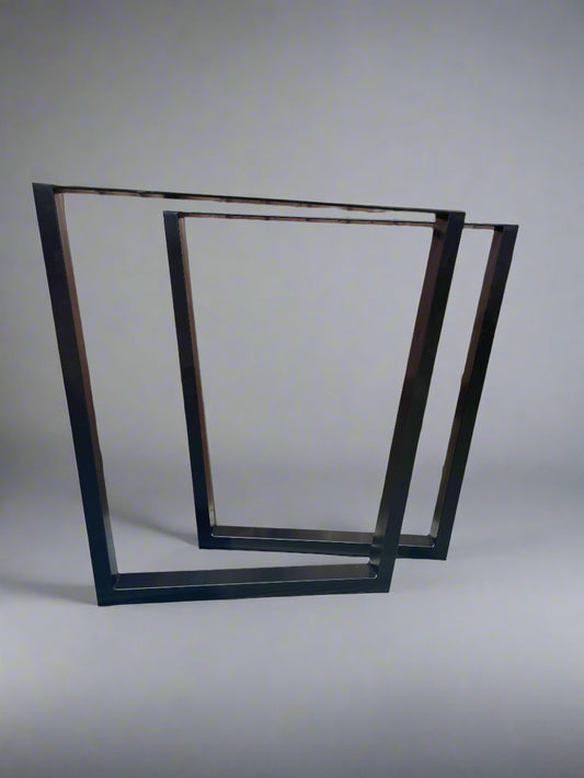 Set of 2 metal table legs indoor kitchen dinning room legs