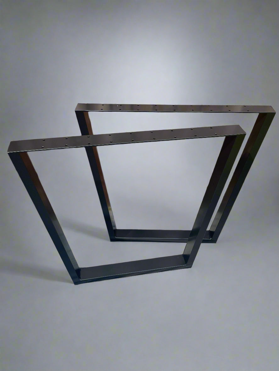 Set of 2 metal table legs indoor kitchen dinning room legs