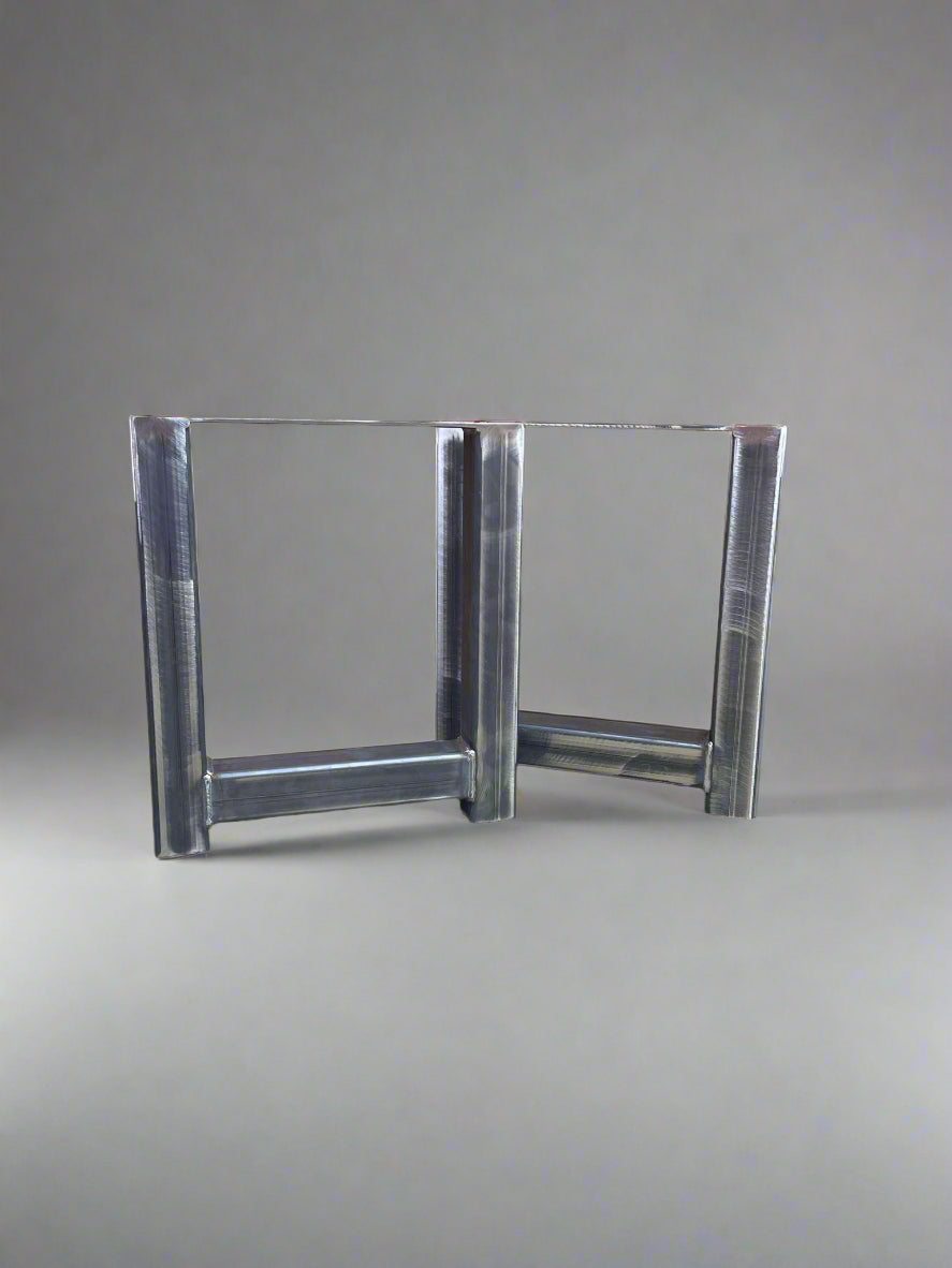 Heavy Duty Pair of Industrial Metal Steel Legs Base Frame For Dining Table