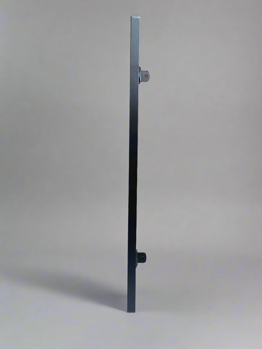 Metal Wall Mounted Handrail - Durable Indoor  Outdoor Support Rail for Stairway  Balcony, Easy Installation & Safety