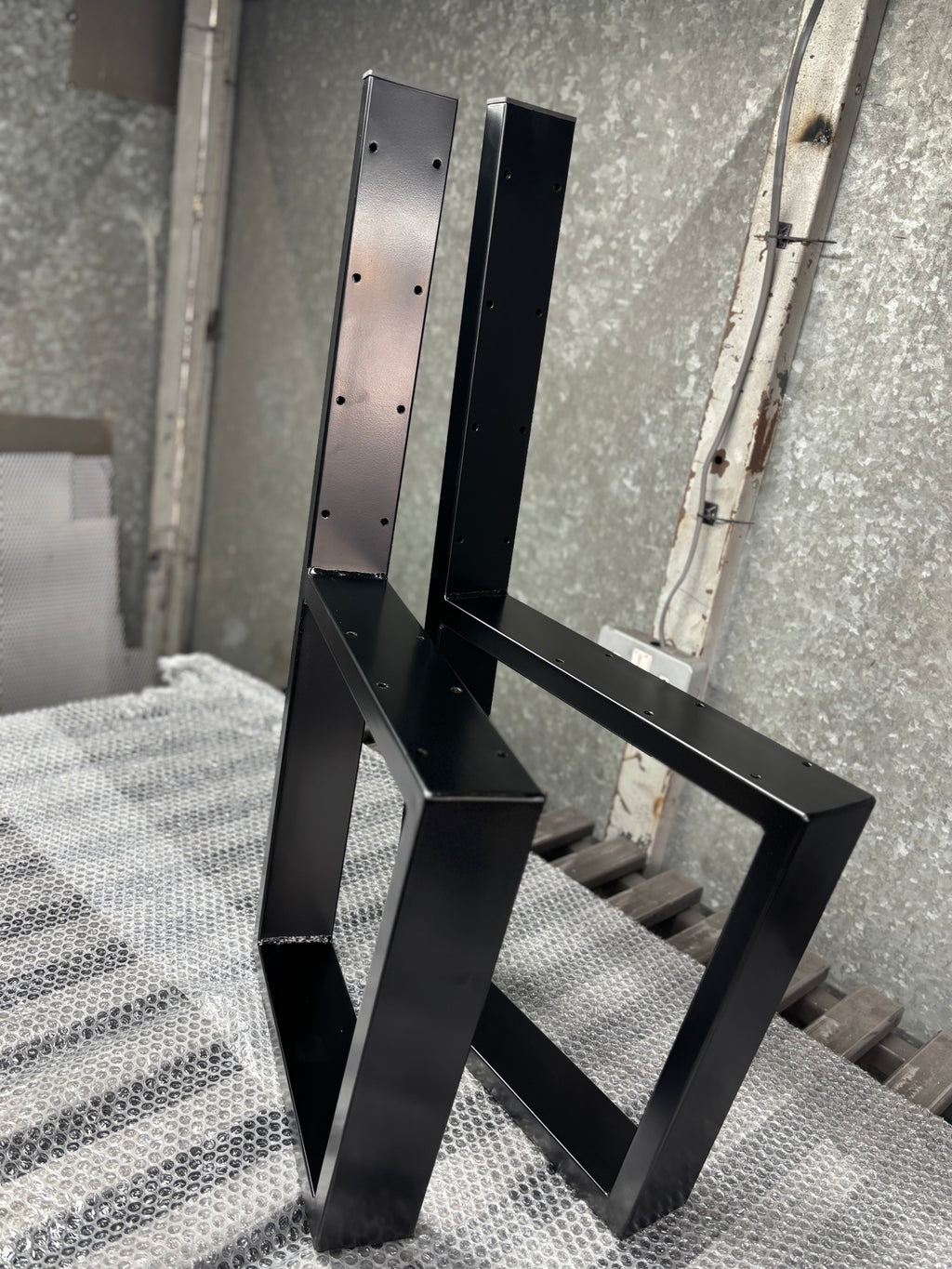 Pair of solid metal Bench Legs