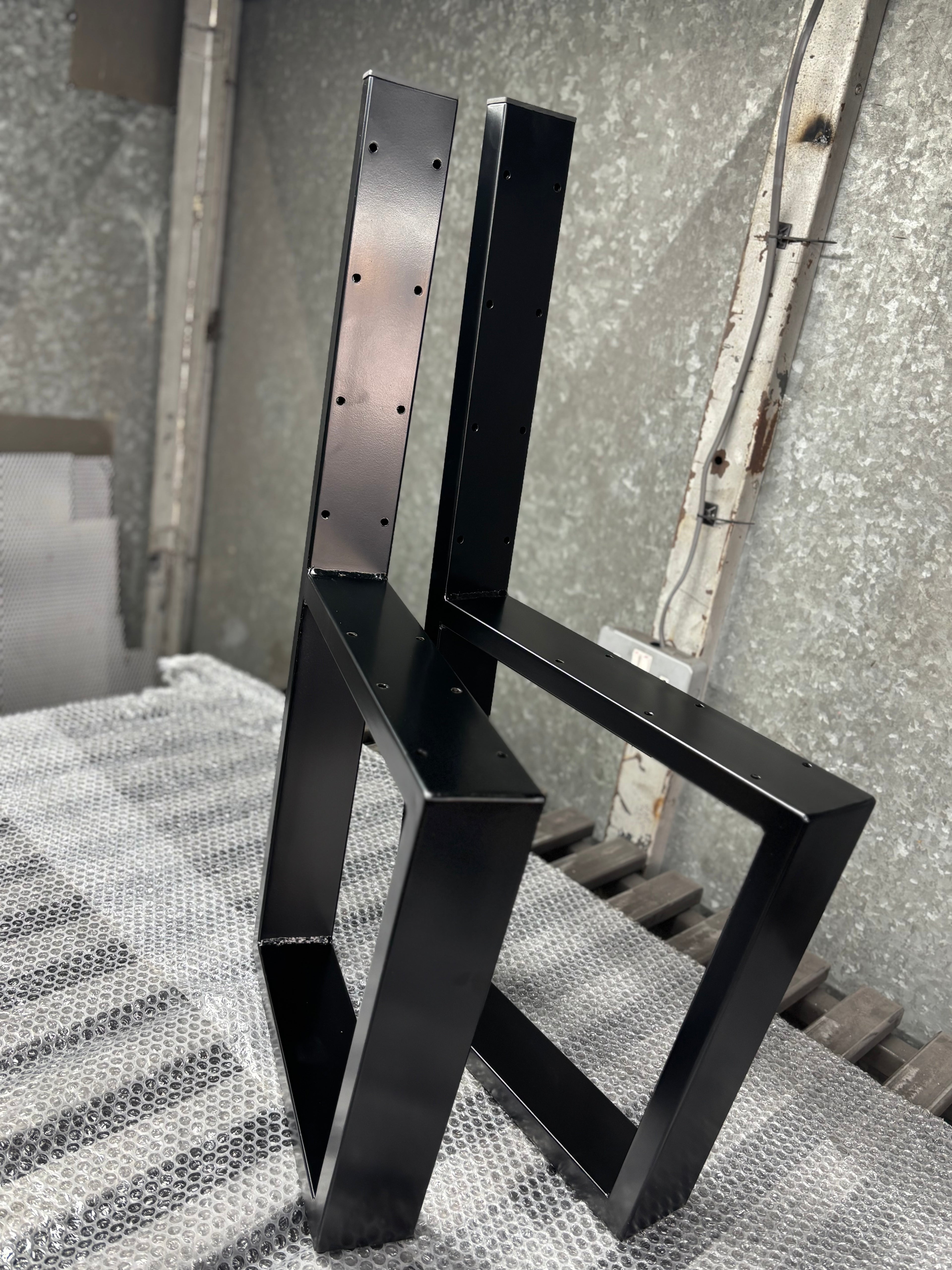 Pair of solid metal Bench Legs