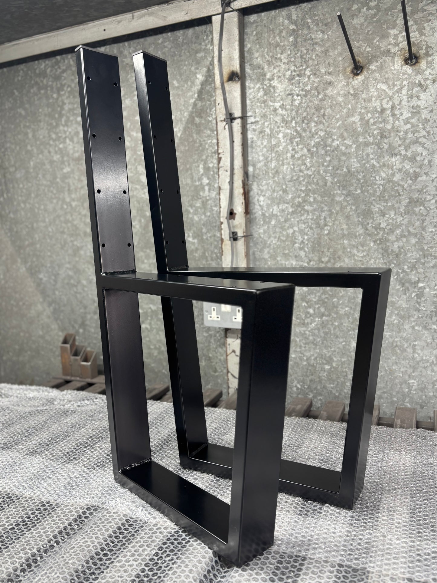 Pair of solid metal Bench Legs