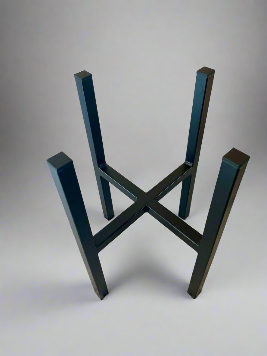 Large Plant pot stand metal hand made