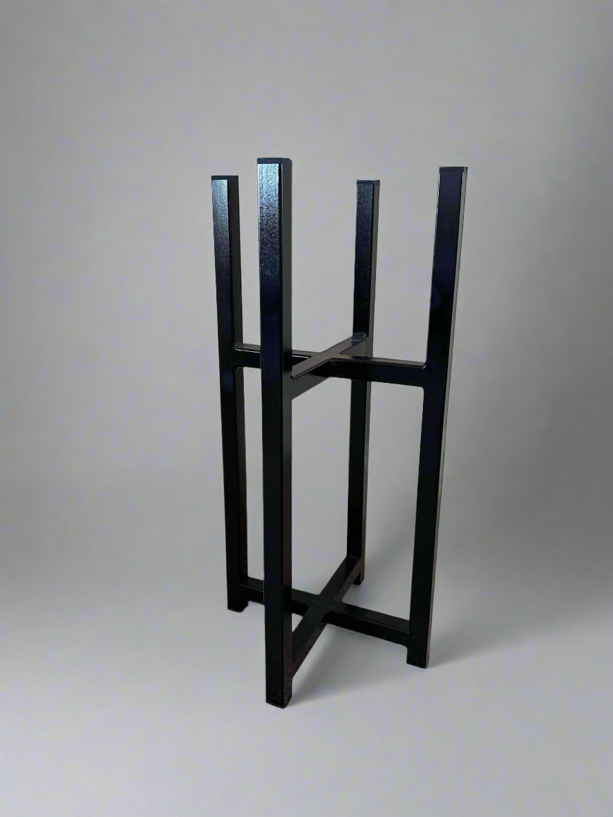 Large Plant pot stand metal hand made