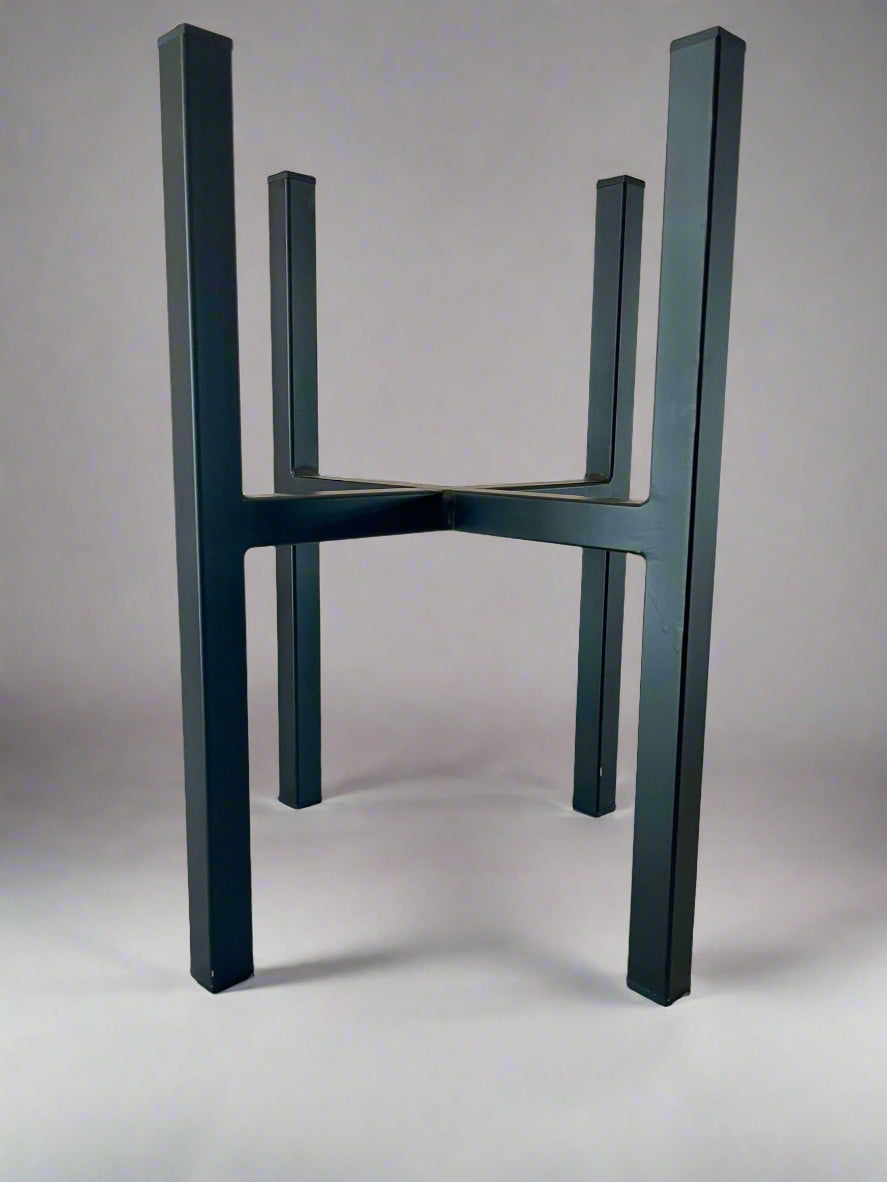 Large Plant pot stand metal hand made