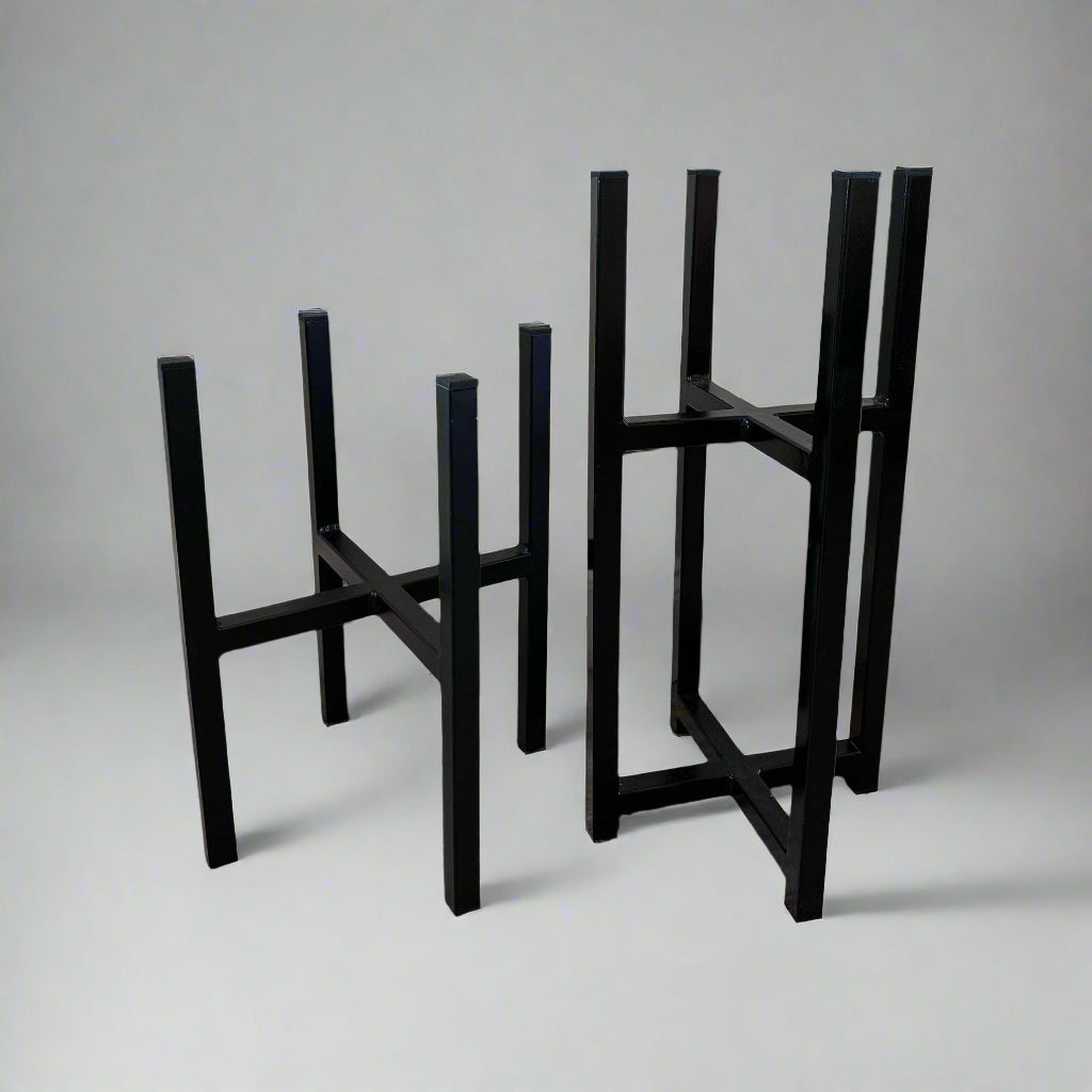 Large Plant pot stand metal hand made