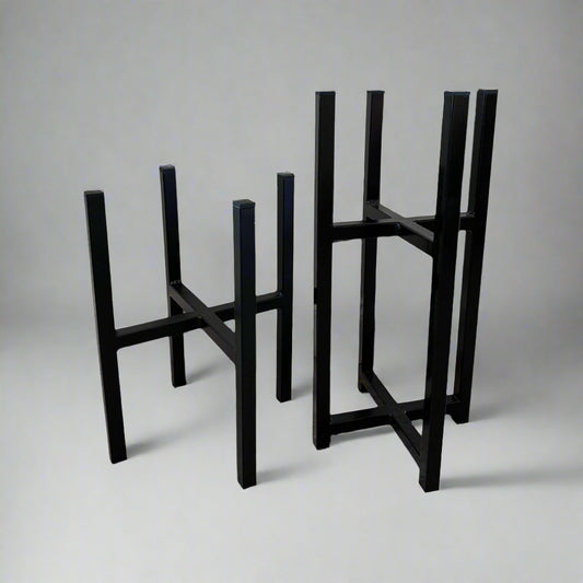 Large Plant pot stand metal hand made