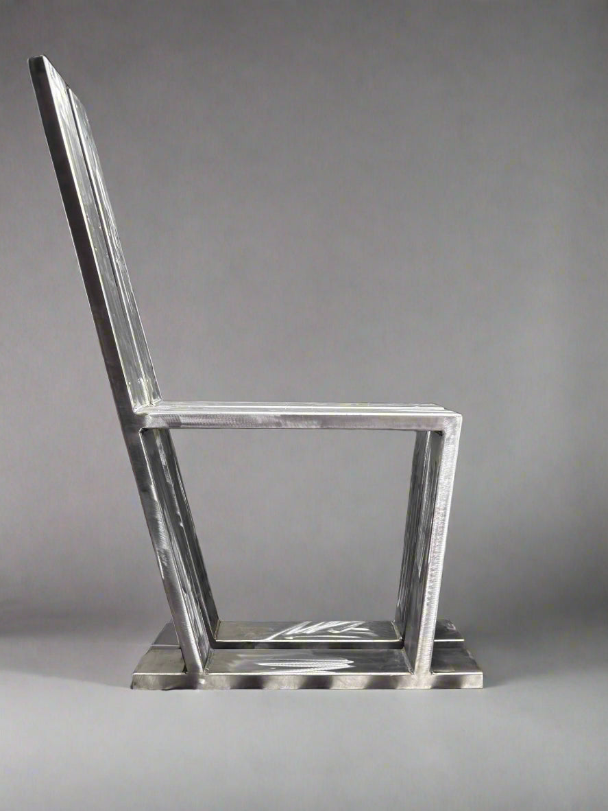 Metal Bench Legs with Back Rest - Stylish Support for DIY Projects, Industrial Furniture, & Home Decor