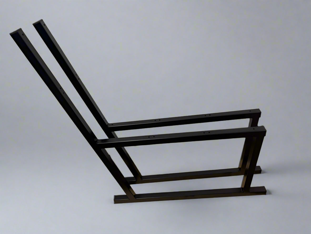 Bench Legs with Backrest for Scaffolding Boards - Durable Outdoor Bench Seating, Easy Assembly & Customizable Options