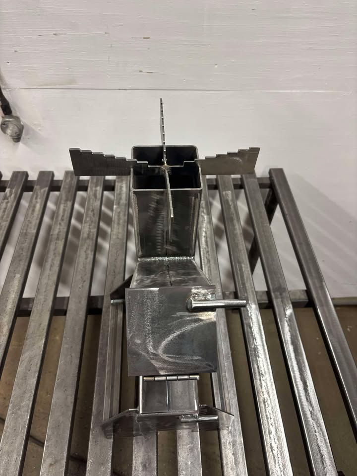 Rocket Stove Wood Burner Portable Camping Grill for Outdoor Cooking - Efficient, Eco-Friendly BBQ Cooker for Hiking & Backpacking