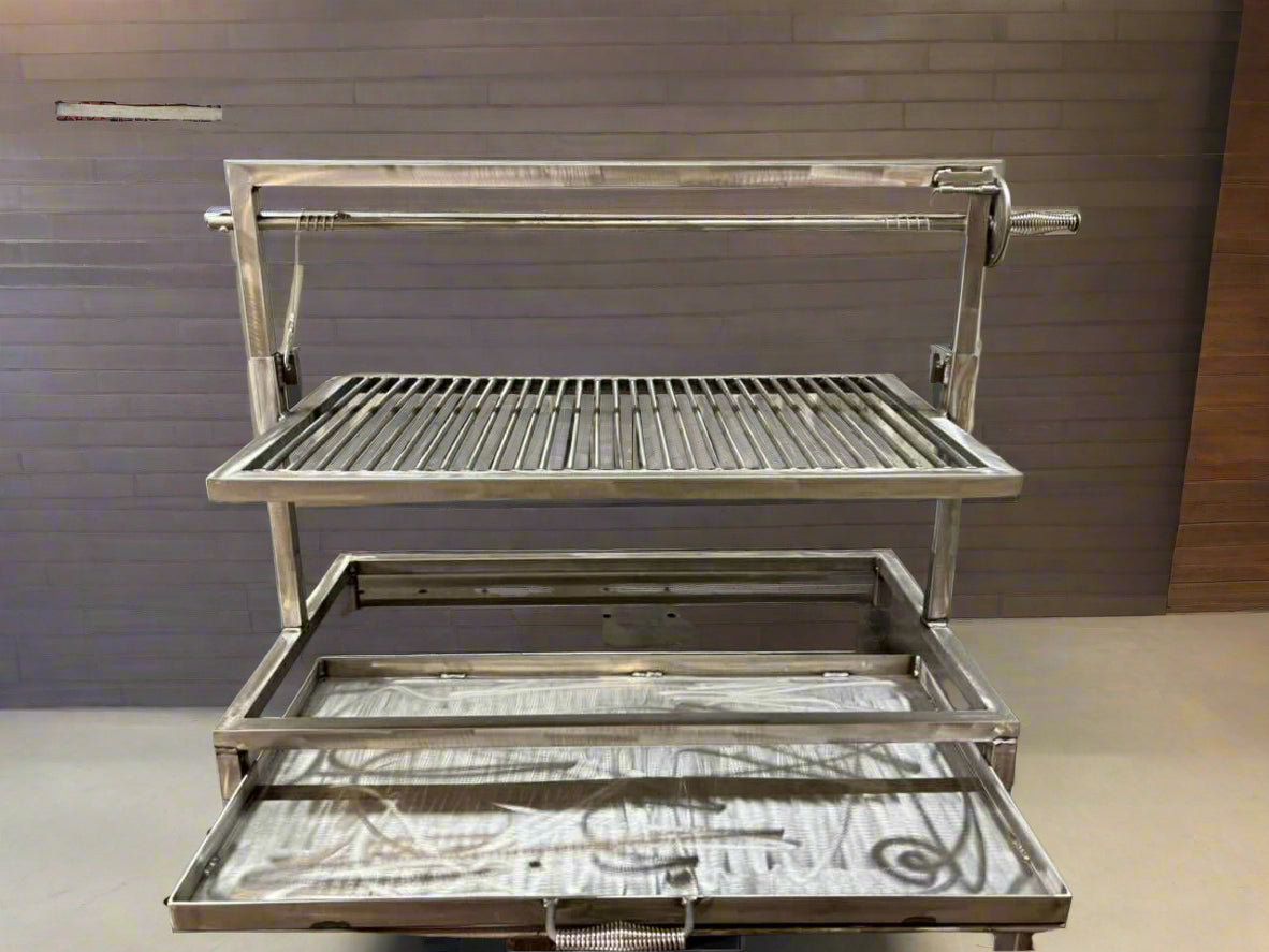 Argentine Iron Grill Asado Parrilla Argentina Grill Santa Maria Grill, Outdoor Kitchen, Open Fire Cooking