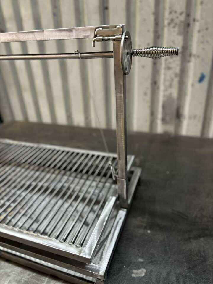 Argentine Iron Grill Asado Parrilla Argentina Grill Santa Maria Grill, Outdoor Kitchen, Open Fire Cooking