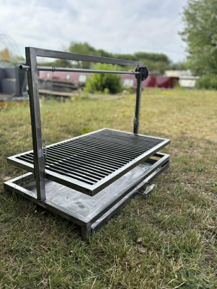 Argentine Iron Grill Asado Parrilla Argentina Grill Santa Maria Grill, Outdoor Kitchen, Open Fire Cooking