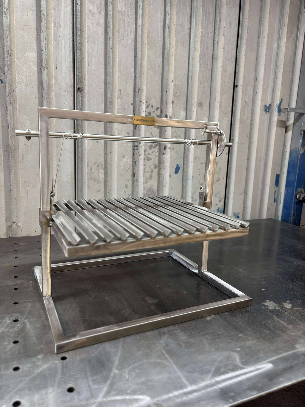 Argentine Iron Grill Asado Parrilla Argentina Grill Santa Maria Grill, Stainless