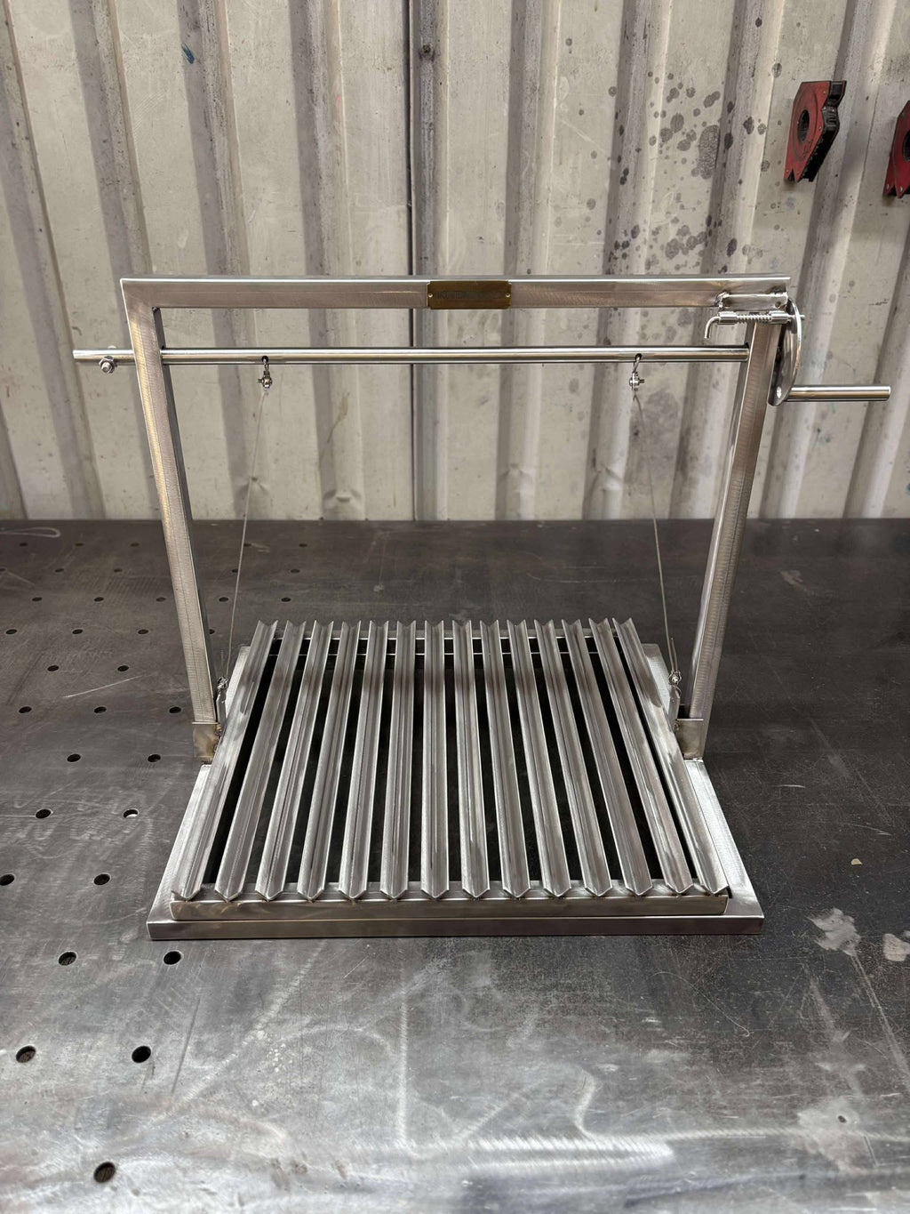 Argentine Iron Grill Asado Parrilla Argentina Grill Santa Maria Grill, Stainless