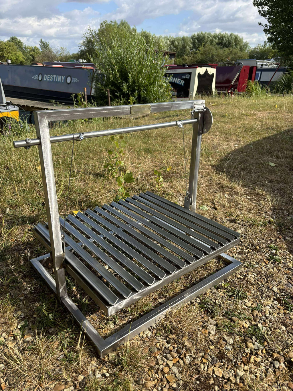 Argentine Iron Grill Asado Parrilla Argentina Grill Santa Maria Grill, Stainless