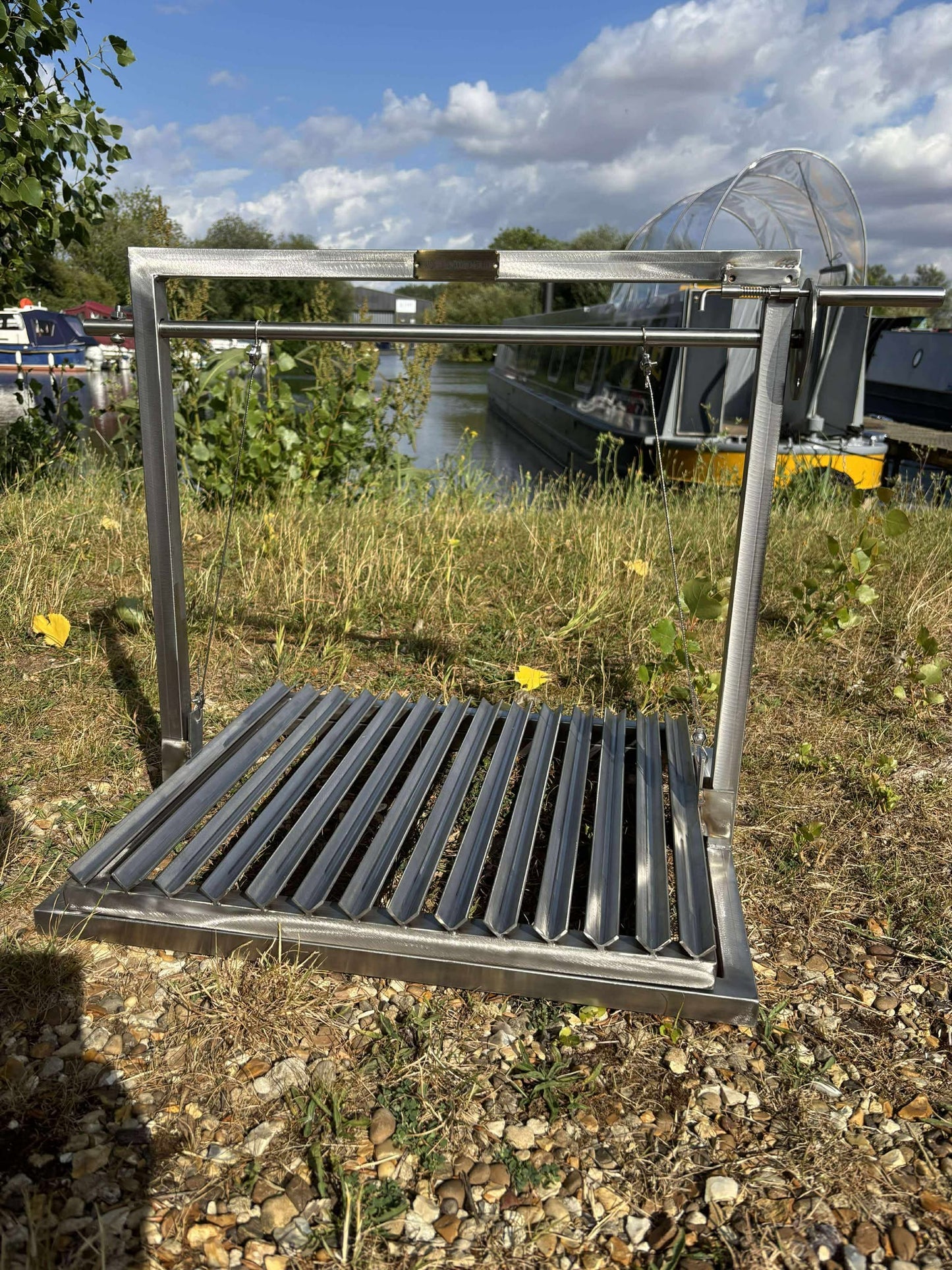 Argentine Iron Grill Asado Parrilla Argentina Grill Santa Maria Grill, Stainless