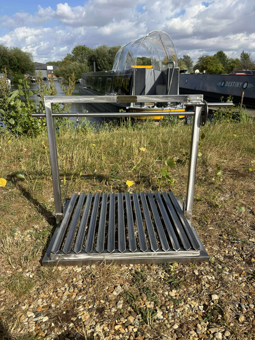 Argentine Iron Grill Asado Parrilla Argentina Grill Santa Maria Grill, Stainless