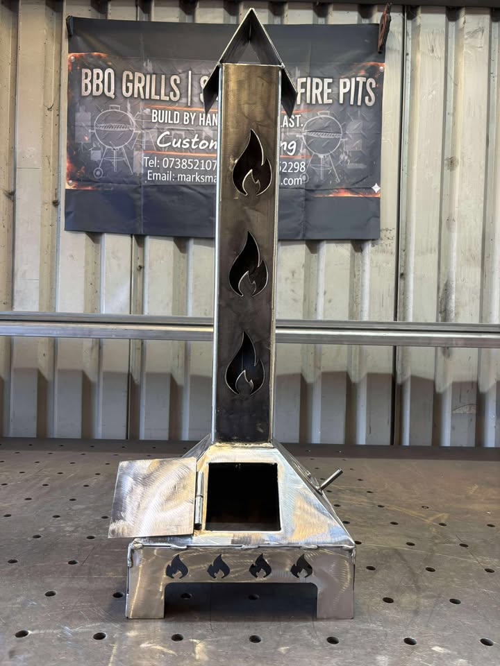 SMUDGE POT OUTDOOR HEATER WOOD BURNER