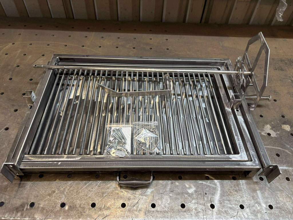 Heavy duty Argentine Grill Asado BBQ Santa Maria Style Adjustable Height