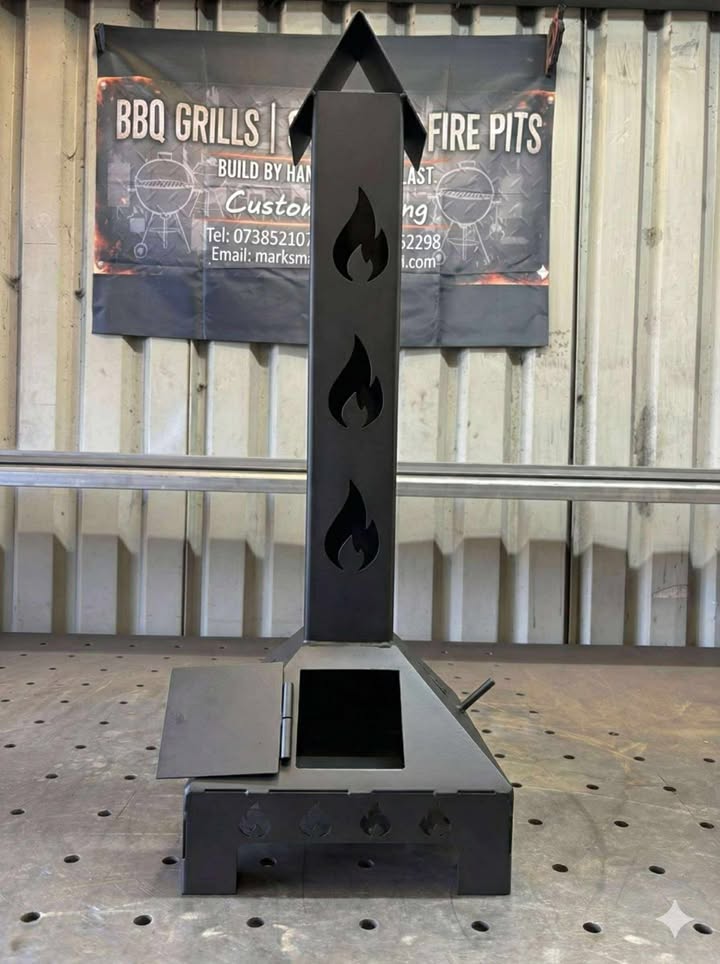 SMUDGE POT OUTDOOR HEATER WOOD BURNER