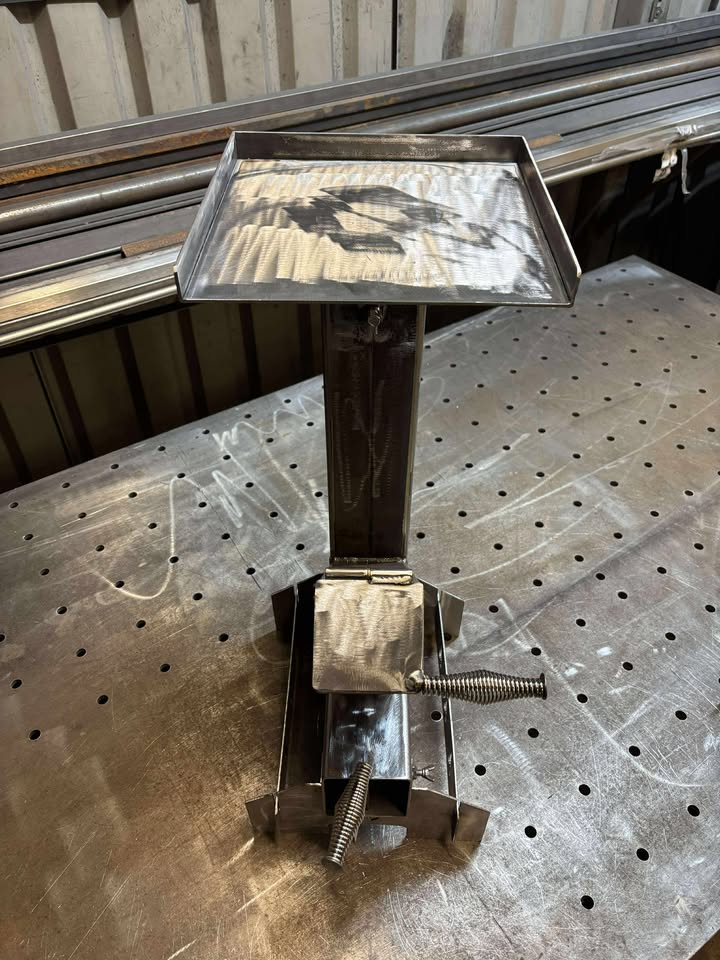 High Efficiency Steel Rocket Stove for Camping | Heavy Duty Rolling BBQ Grate Cooker