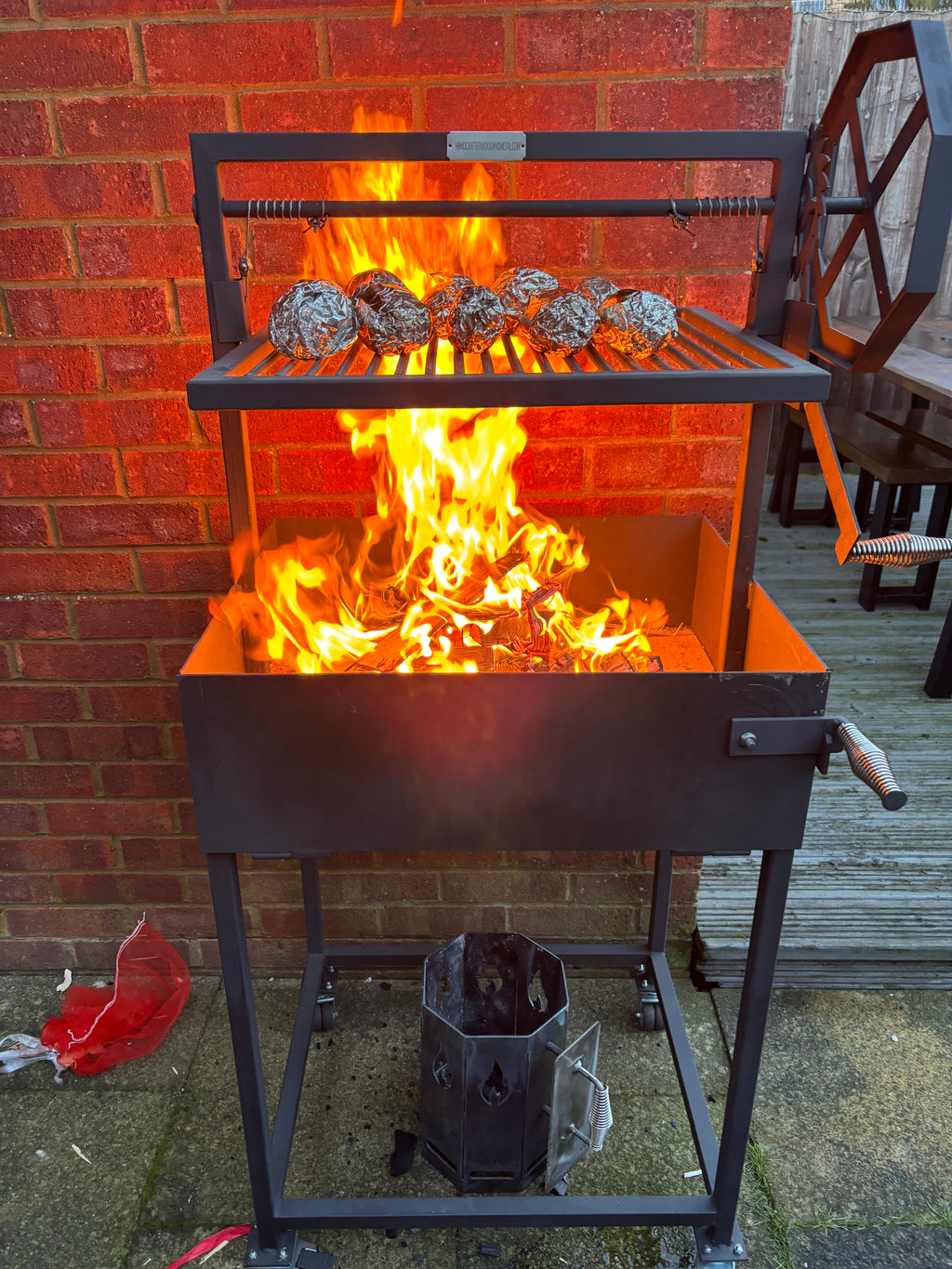 Santa Maria Grill Asado BBQ – Handcrafted Argentine Wood Fire Grill - UK Made