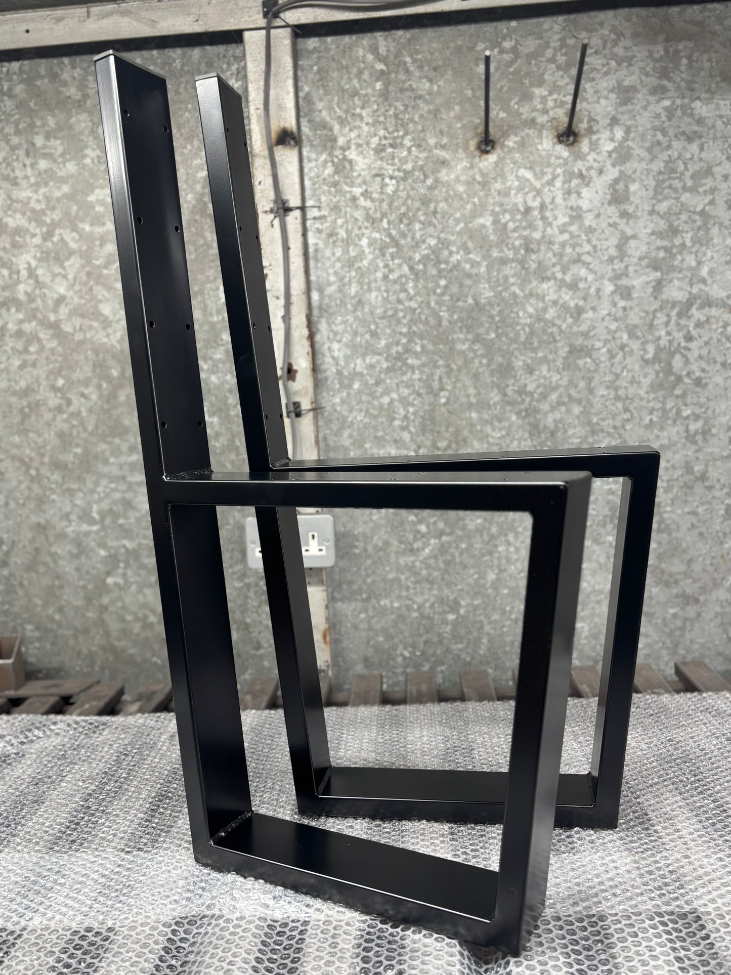 Pair of solid metal Bench Legs