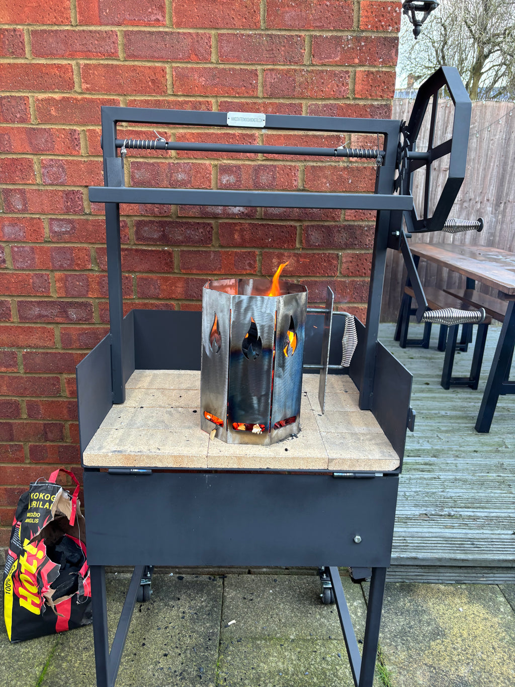 Santa Maria Grill Asado BBQ – Handcrafted Argentine Wood Fire Grill - UK Made