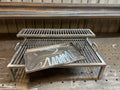 Handmade Argentinian Style Grill - Custom Sizes Available - Heavy Duty Steel BBQ Rack & Cooking Tray