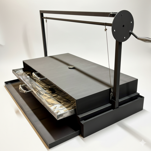 Argentine Iron Grill Asado Parrilla Argentina Grill Santa Maria Grill, Outdoor Kitchen, Open Fire Cooking