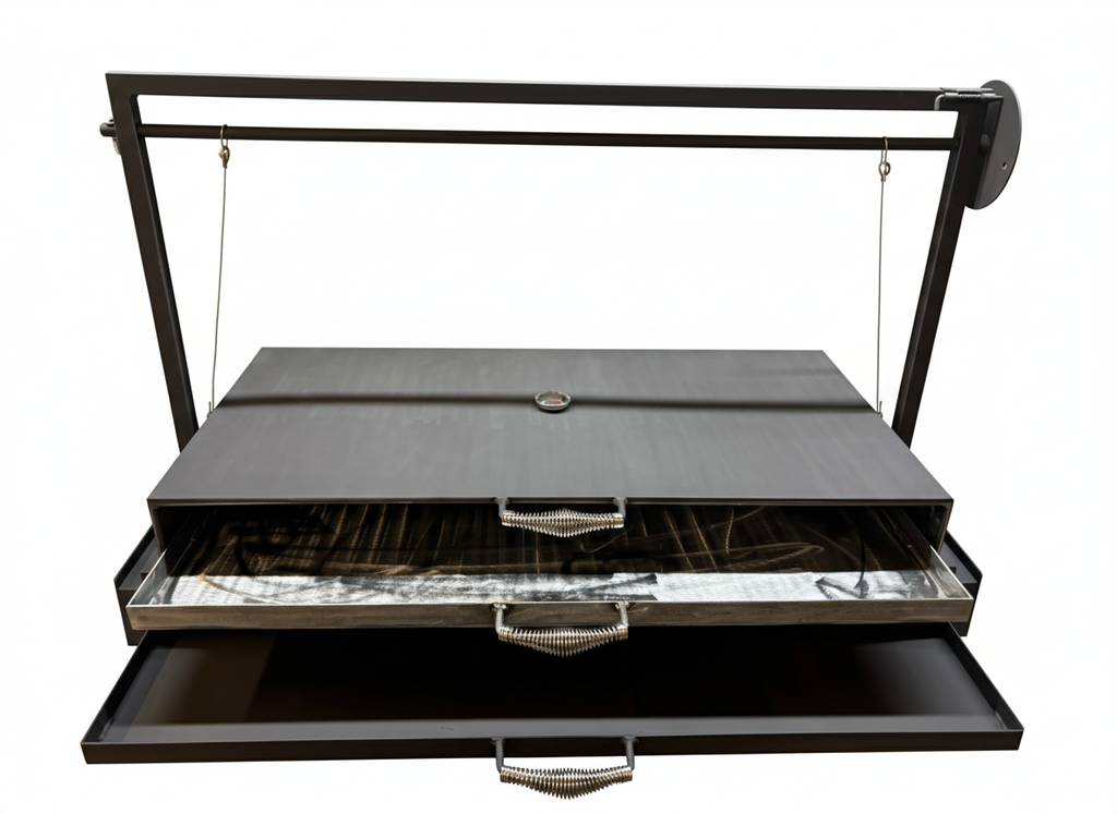 Argentine Iron Grill Asado Parrilla Argentina Grill Santa Maria Grill, Outdoor Kitchen, Open Fire Cooking