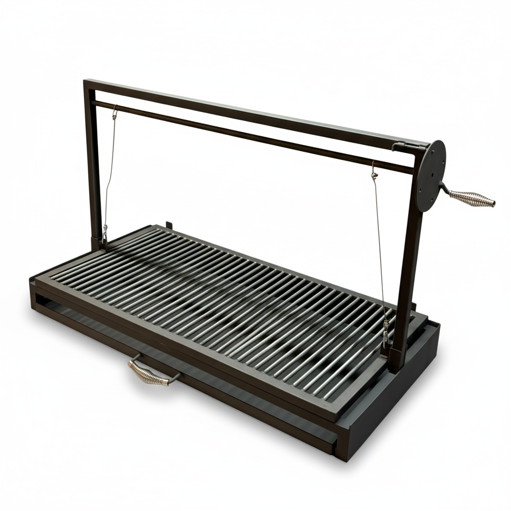 Argentine Iron Grill Asado Parrilla Argentina Grill Santa Maria Grill, Outdoor Kitchen, Open Fire Cooking