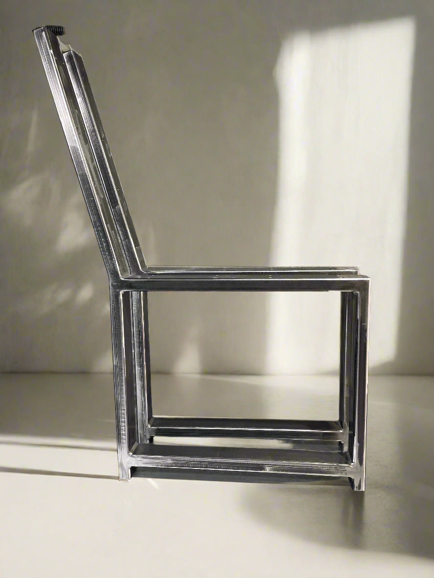 Heavy Duty Metal Bench Legs with Back Rest – Handmade Scaffolding Board Pair, Solid Set of 2 Legs for Sturdy Seating