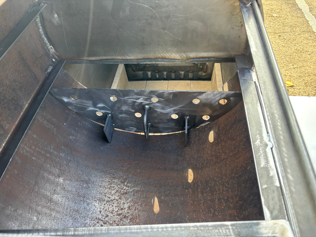 Heavy Duty Offset BBQ Smoker Charcoal Grill Pit | Custom Built Handmade Steel Meat Smoker for Competition, Catering, Patio Cooking