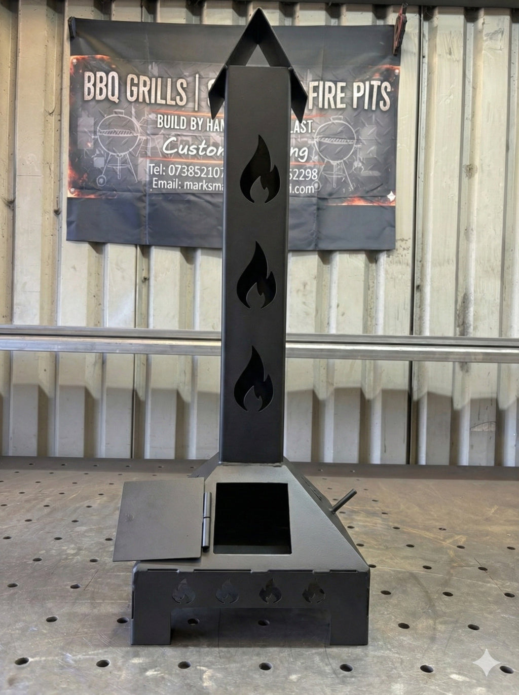 SMUDGE POT OUTDOOR HEATER WOOD BURNER