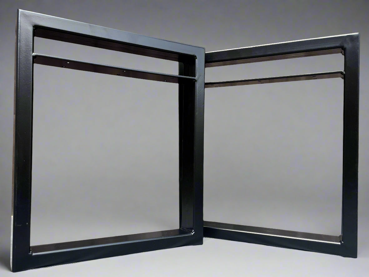 Heavy Duty Metal Bench Legs | Industrial Handmade Table Support | Rustic Style for DIY Projects & Home Decor