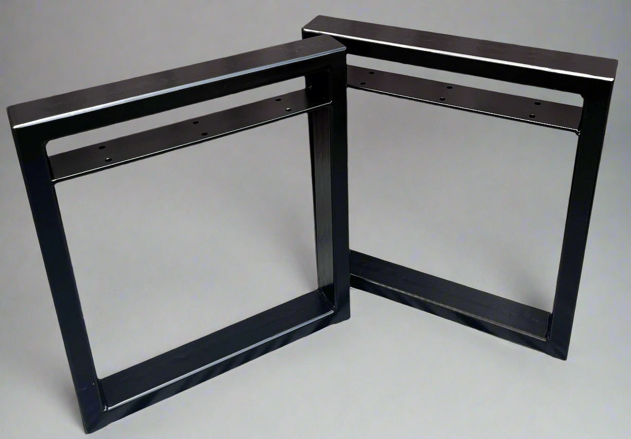 Heavy Duty Metal Bench Legs | Industrial Handmade Table Support | Rustic Style for DIY Projects & Home Decor