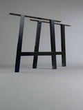 Set Of 2 A frame metal bench legs industrial bespoke hand made