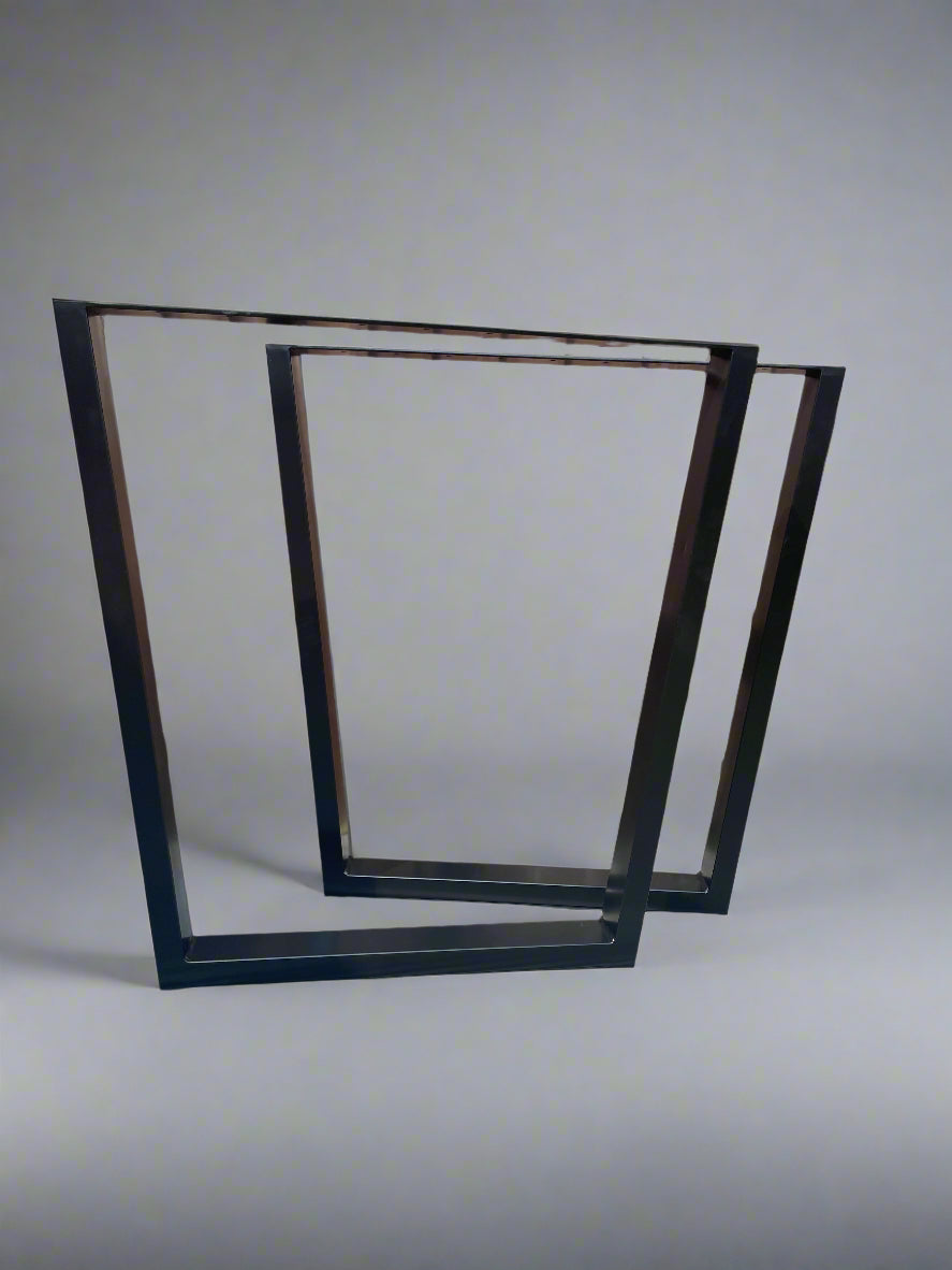 Set of 2 metal table legs indoor kitchen dinning room legs