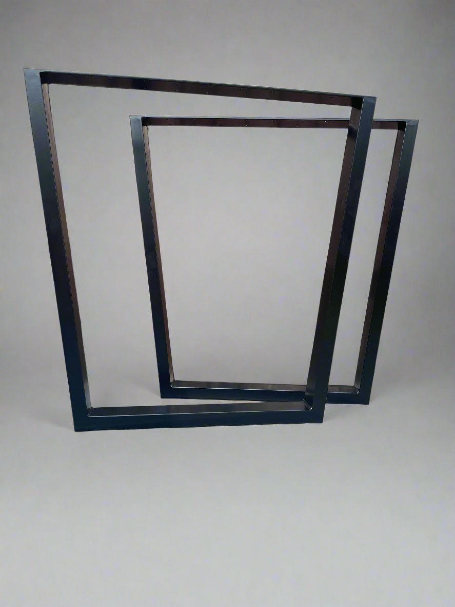 Set of 2 metal table legs indoor kitchen dinning room legs